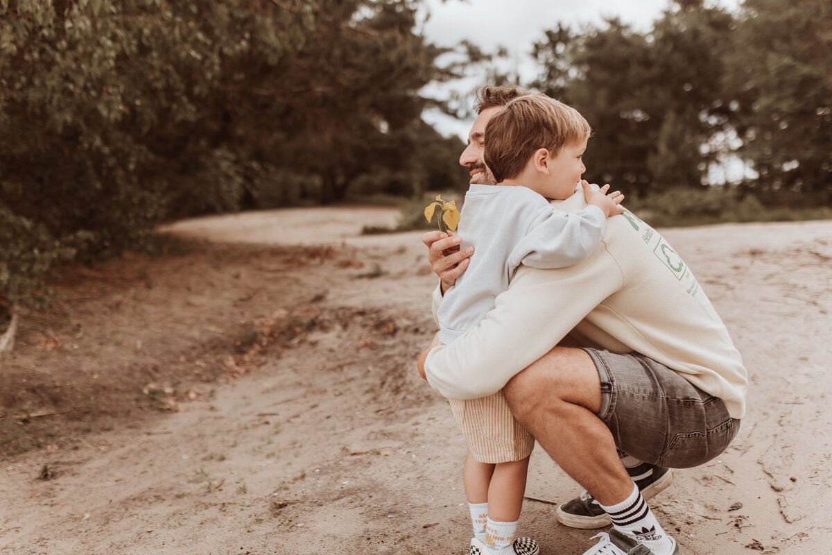 Gezinsshoot heide Jolien Leen Fotografie