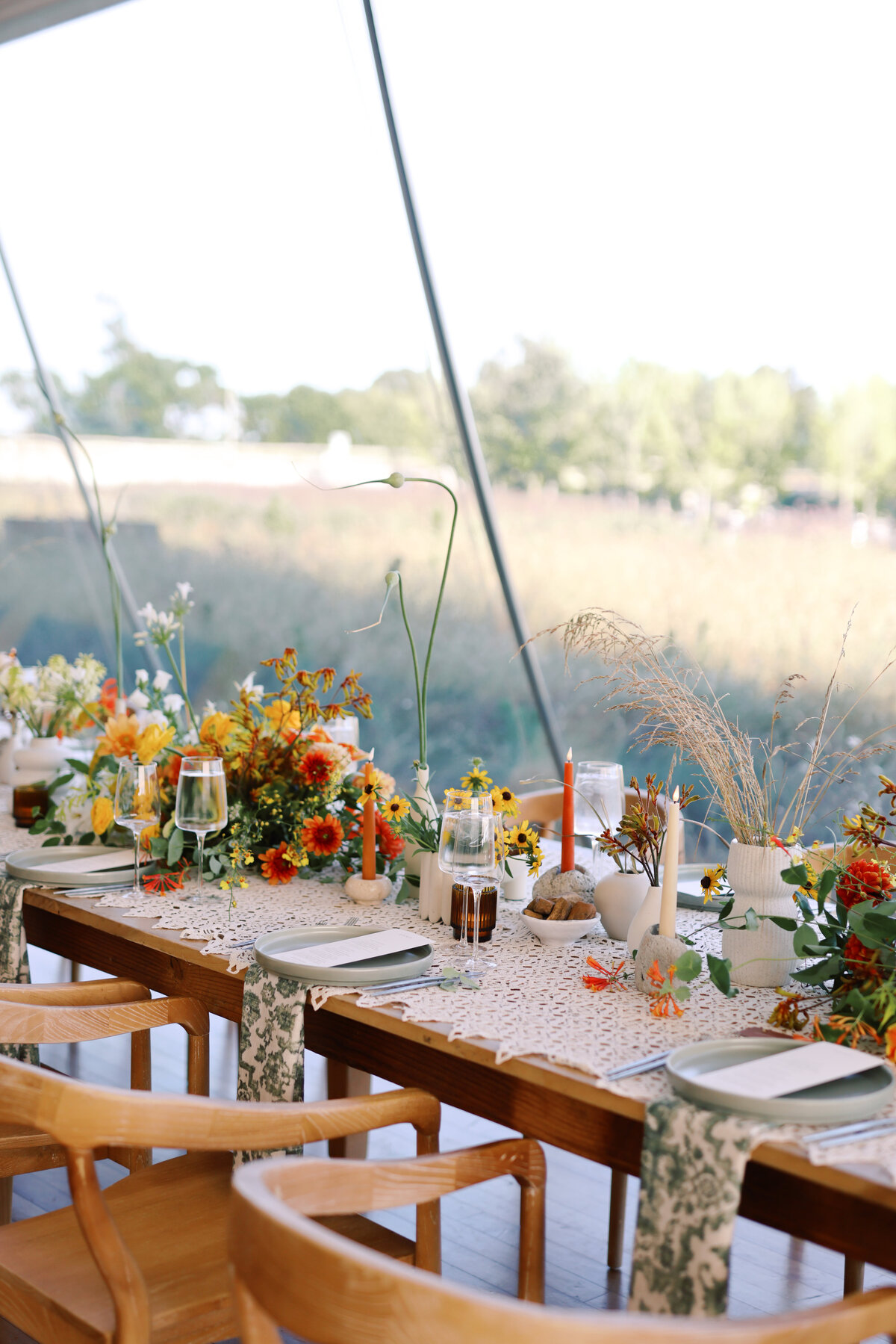 Modern Floral Summer Wedding in Washington DC 40