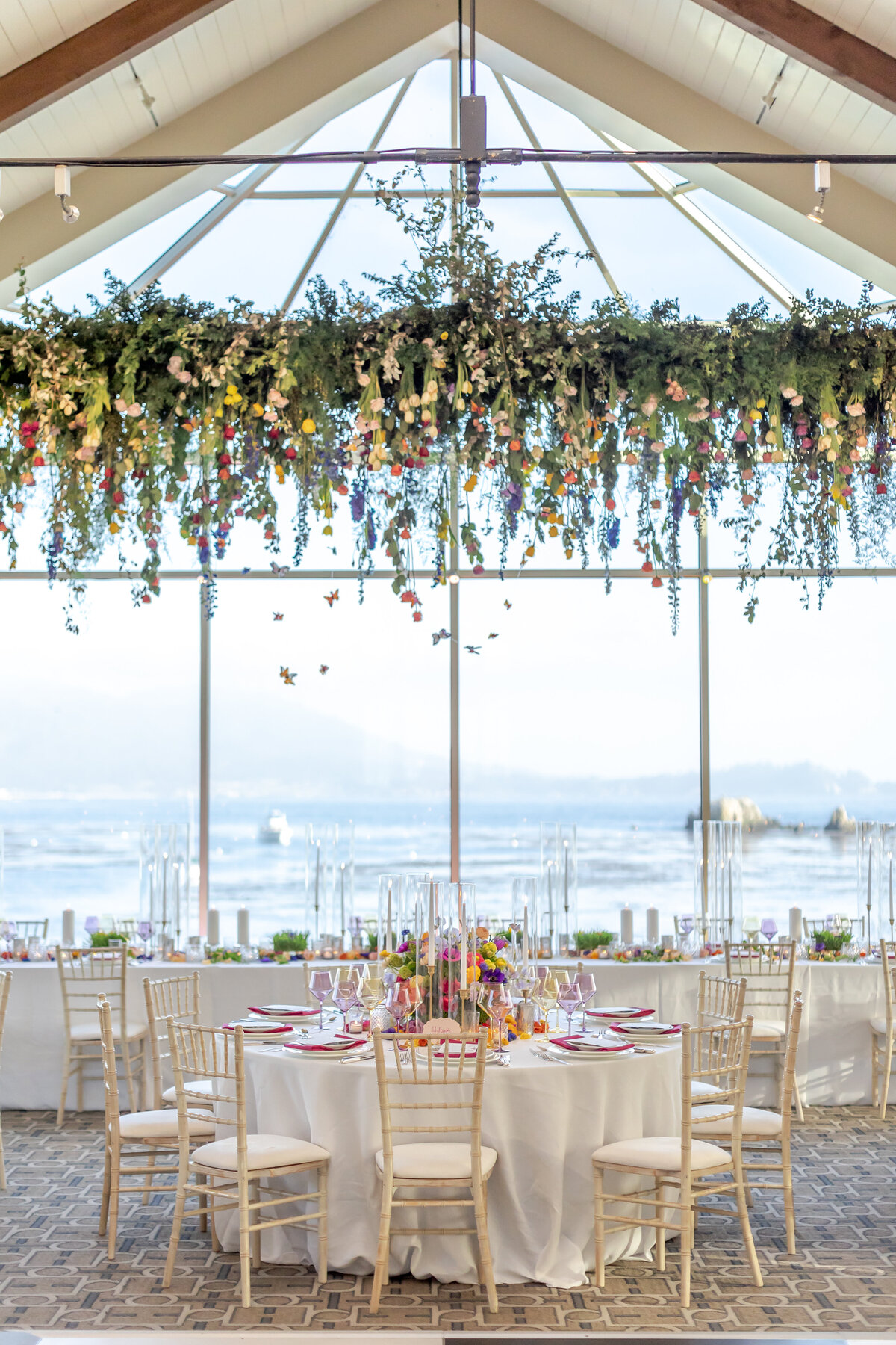 Hanging Flowers at Pebble Beach