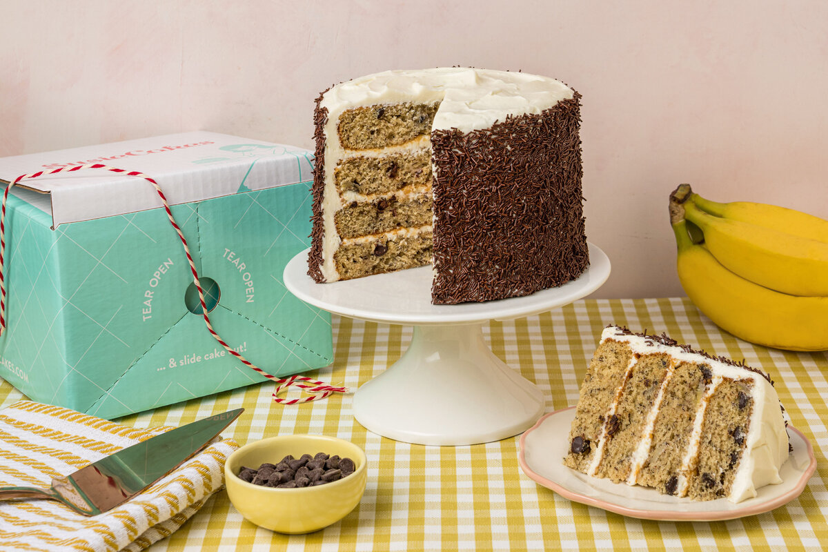 6 inch banana chocolate cake - 04-1