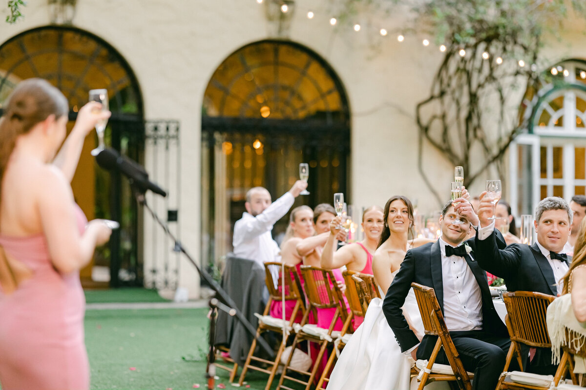 Vibrant Pink Villa Woodbine wedding by kolour haus-239