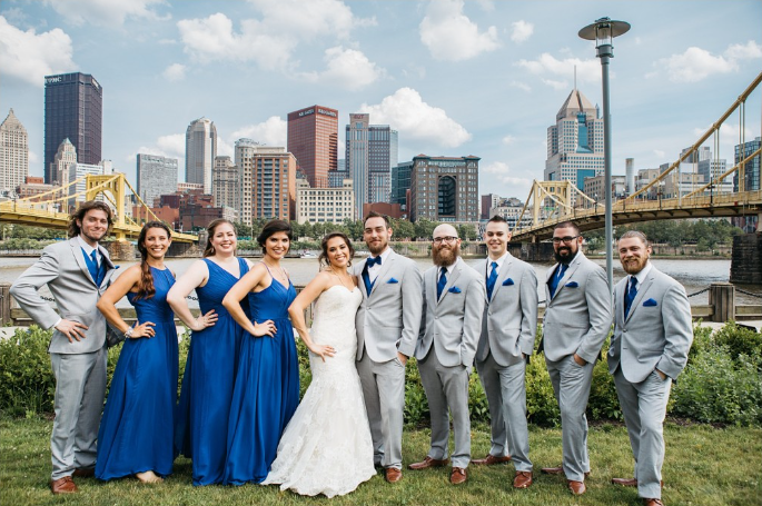 Wedding at National Aviary, Pittsburgh, PA