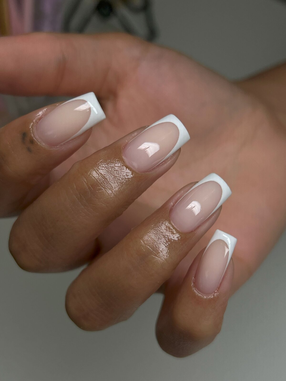 french tips bianca