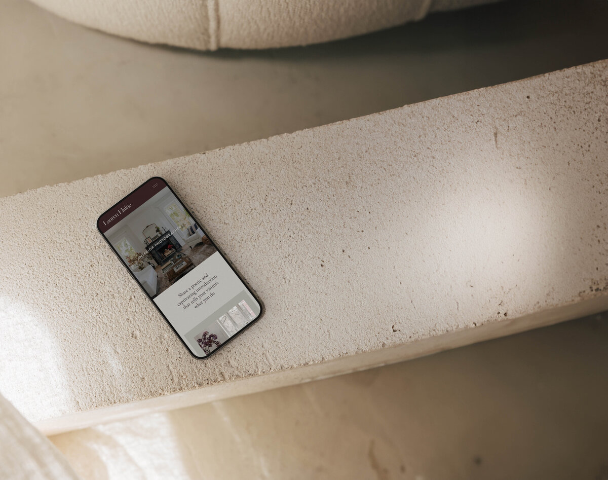 Website templates for interior designers and interior photographers | Liven West