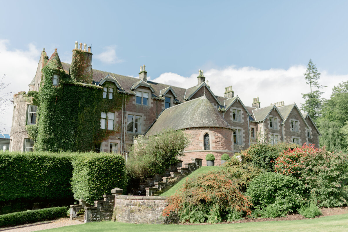 Cromlix House gardens Scotland