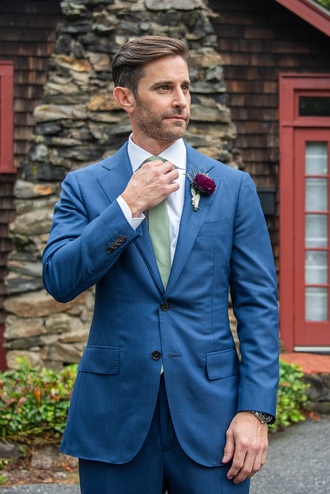 Groom portrait