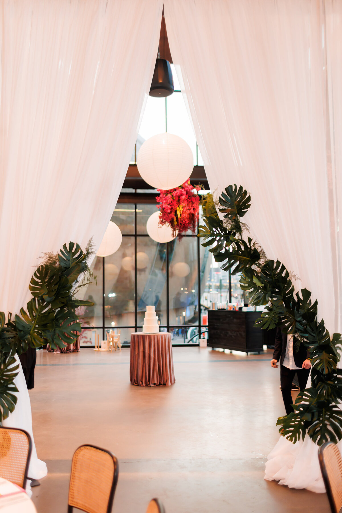 bold color block wedding gather at deer district milwaukee -42