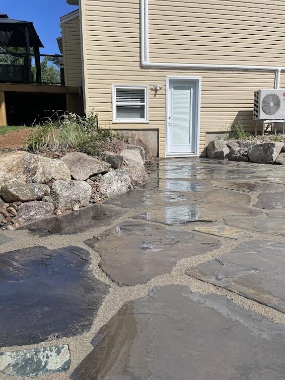 Ground Down Land Management - Halifax Excavation Services - Stone Landscaping Patio Work