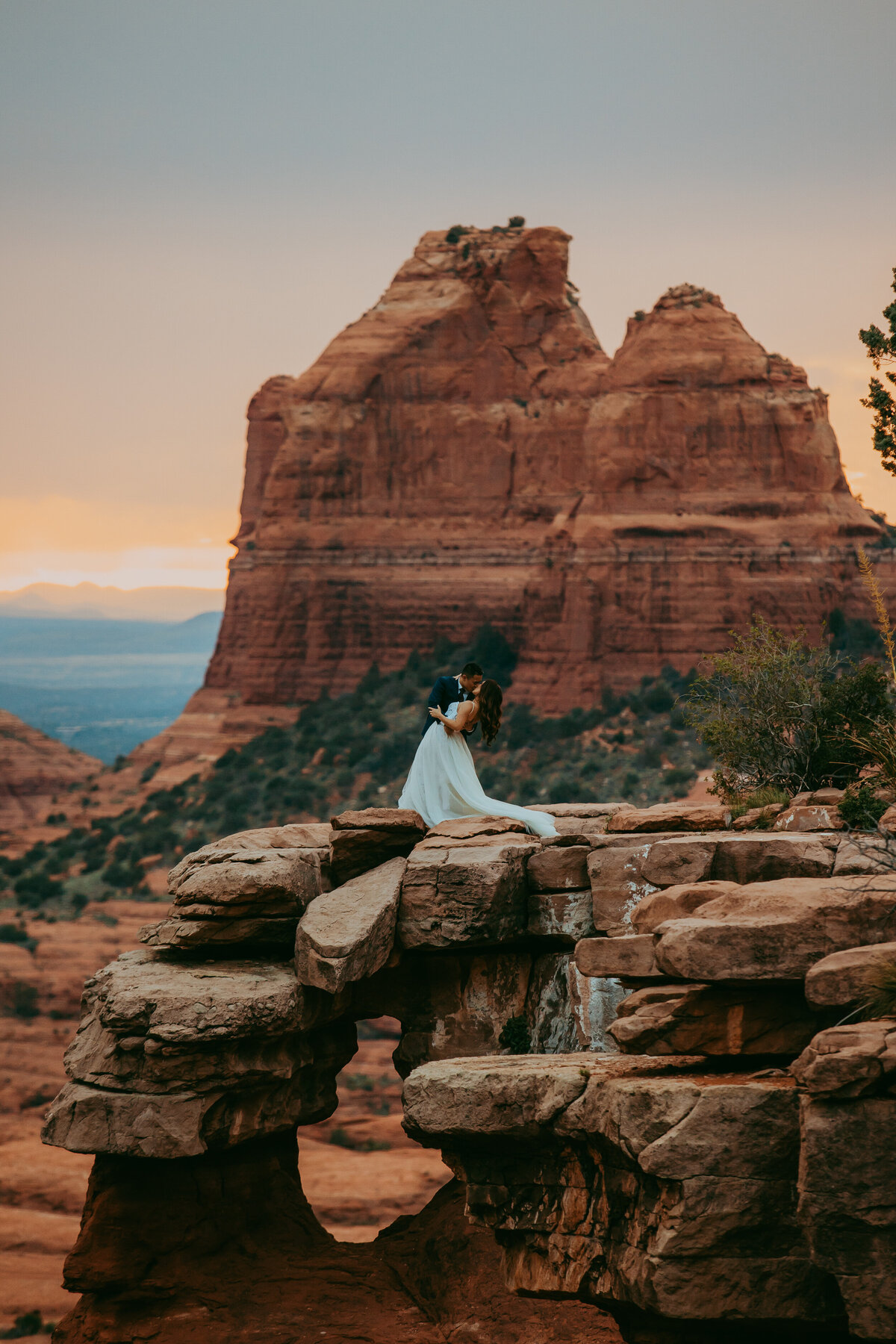 adventure elopement in sedona arizona