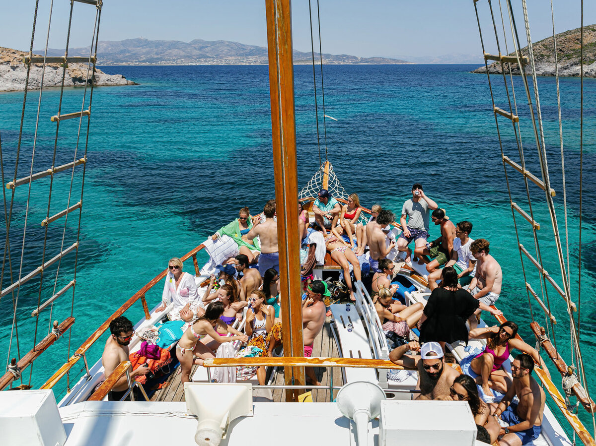 Wedding-Boat-Trip-Greek-Islands-33
