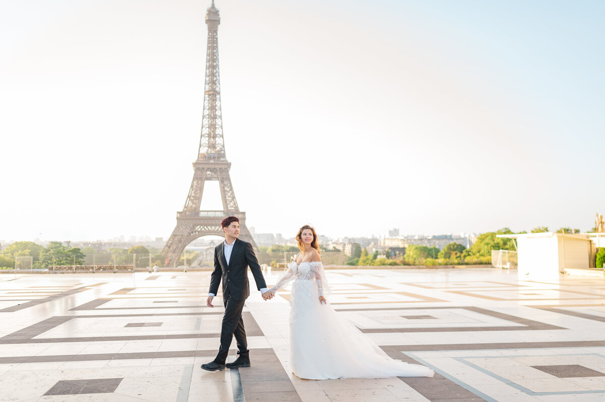 Trocodero Elopement - Paris Wedding Photographer Meghan Luckenbill Photography-188