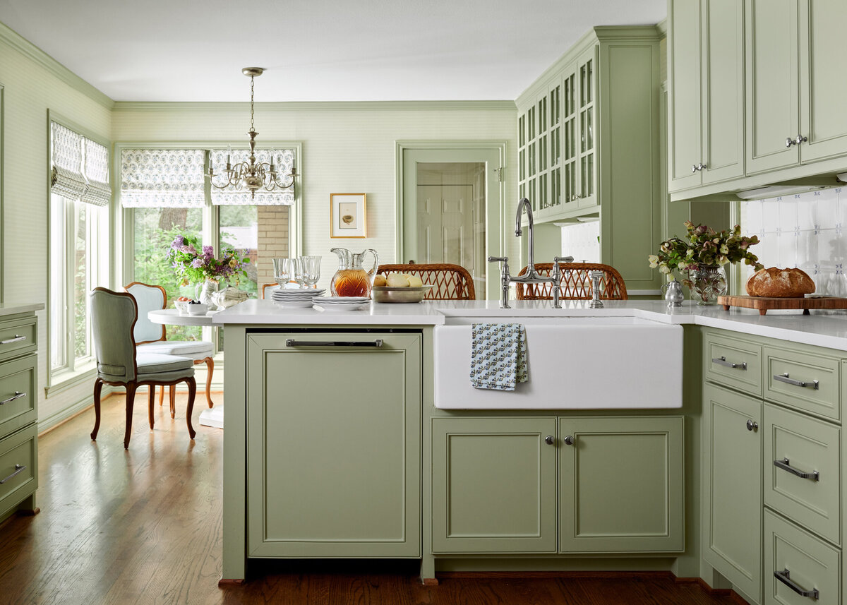 Light Green Kitchen