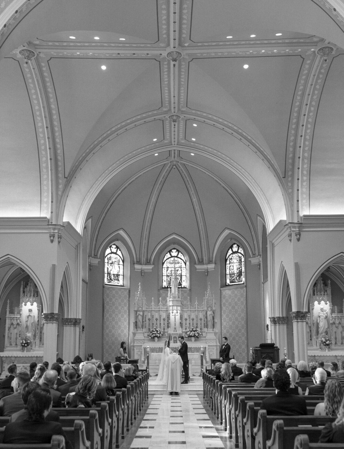Natural wedding photography in Detroit, Michigan by photographer Christina Harrison