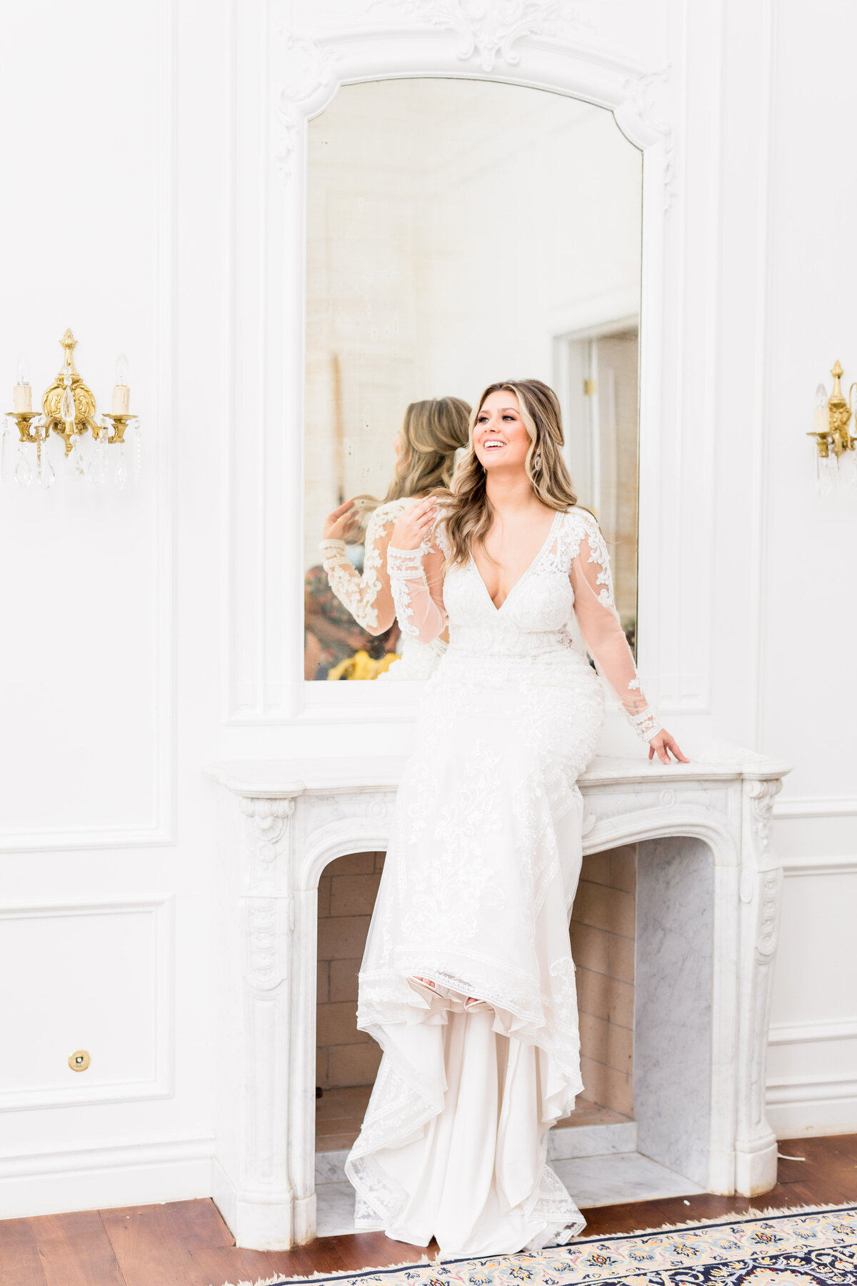 Luxury Bride gets ready before Wedding Day Ceremony