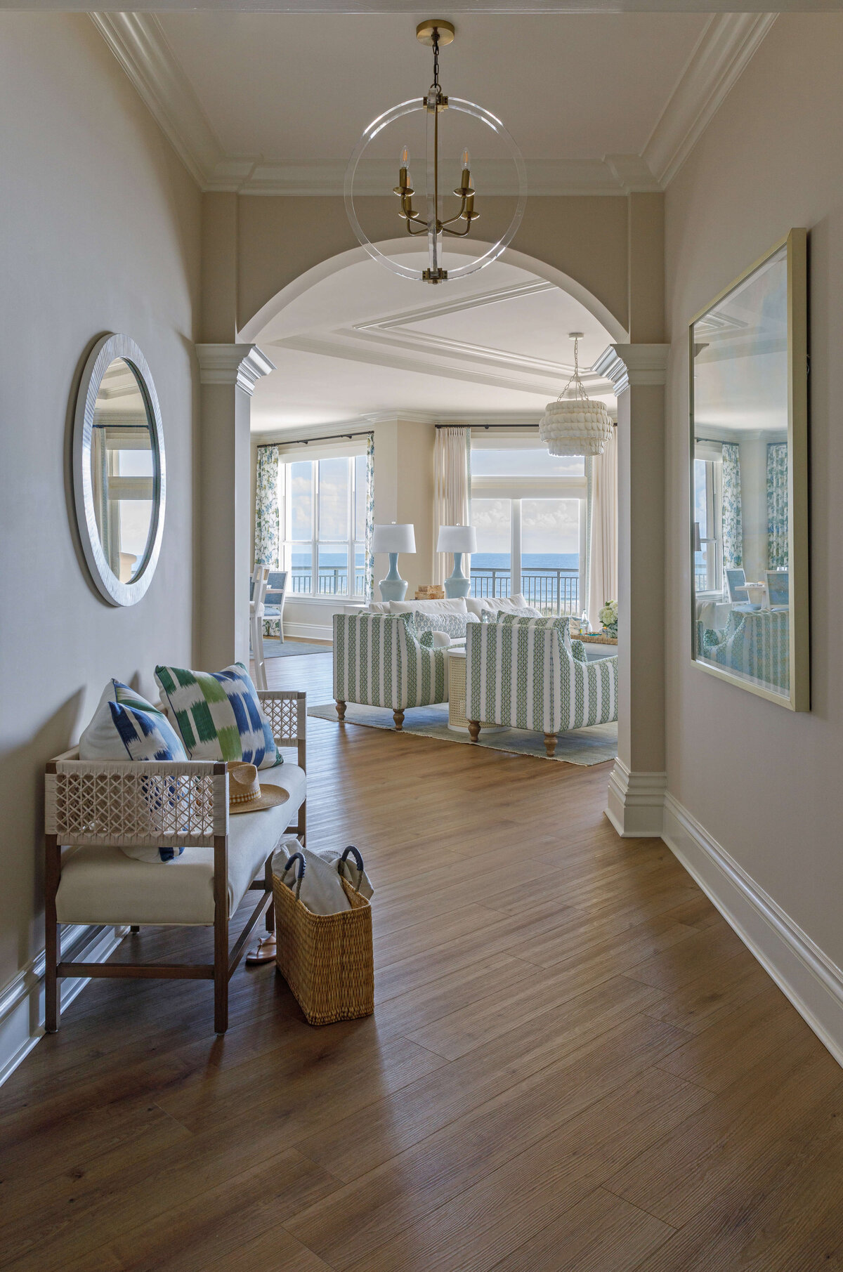 CarltonDunes Amelia Island Lola Interiors Entryway