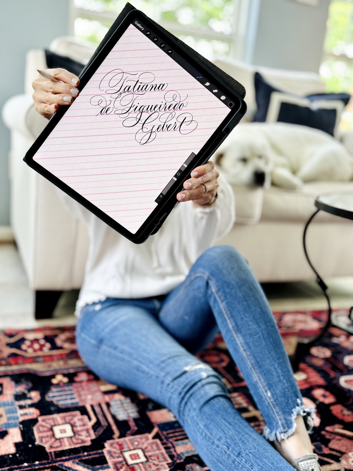 procreate calligraphy 1