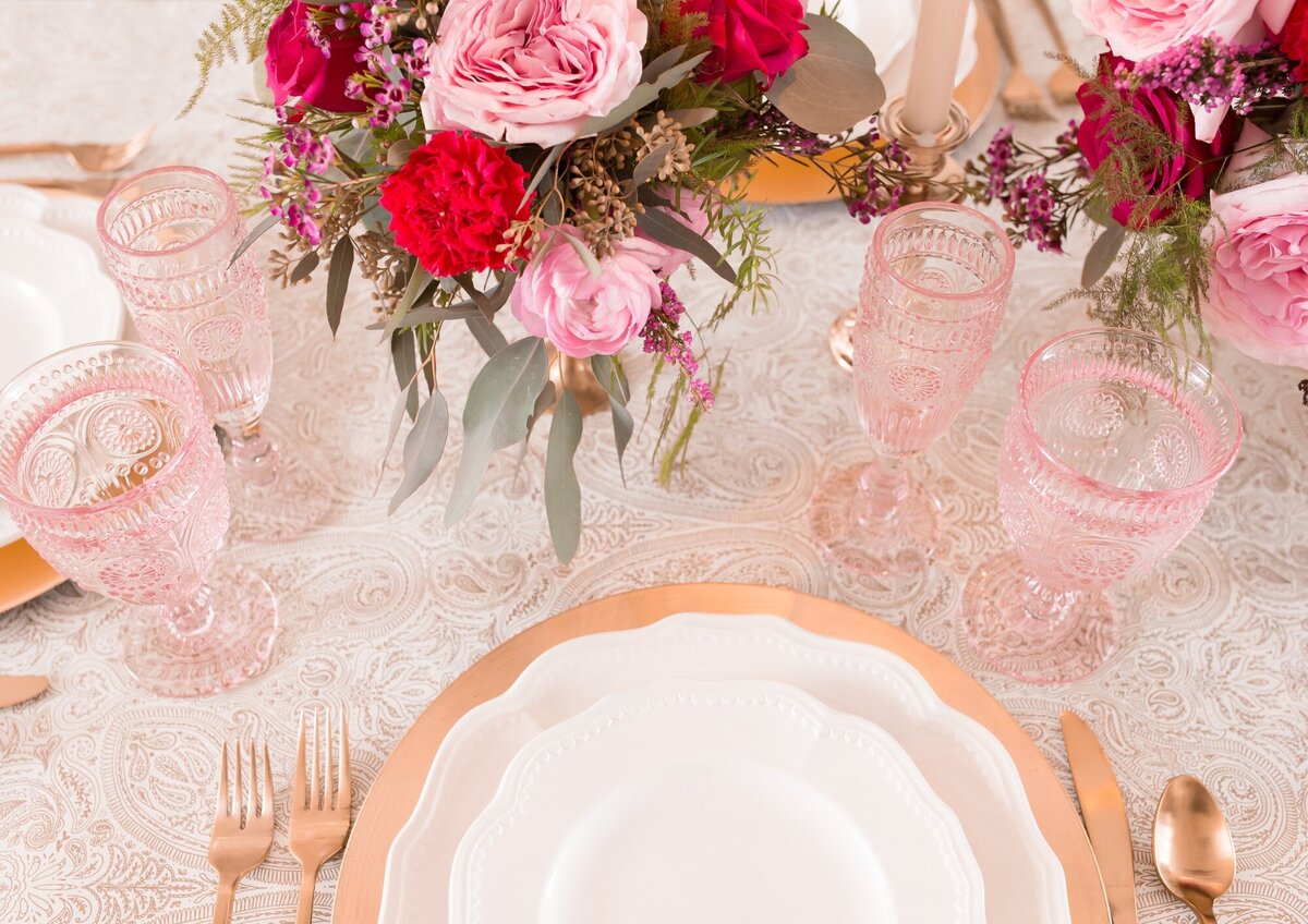 Wedding Table Pink Vienna ÈCLAT Destination weddings