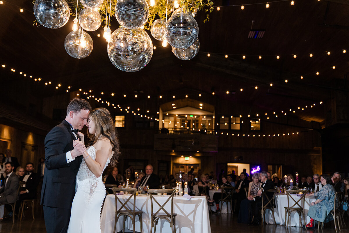 Spruce Mountain wedding dance reception