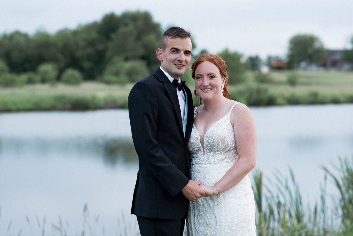 Bride walking down venue pathway
