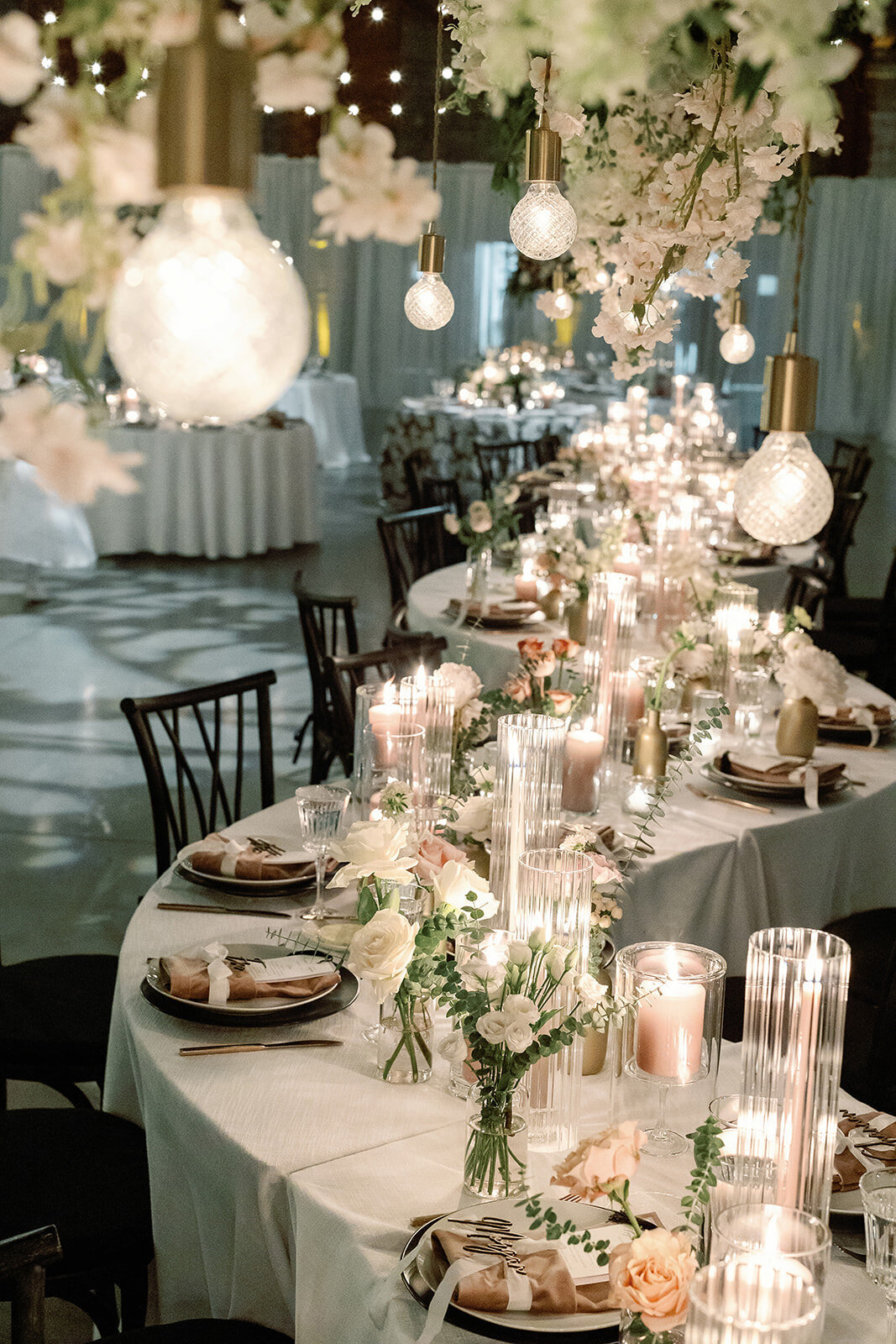 Kate-Murtaugh-Events-warehouse-wedding-planner-serpentine-table-flowers