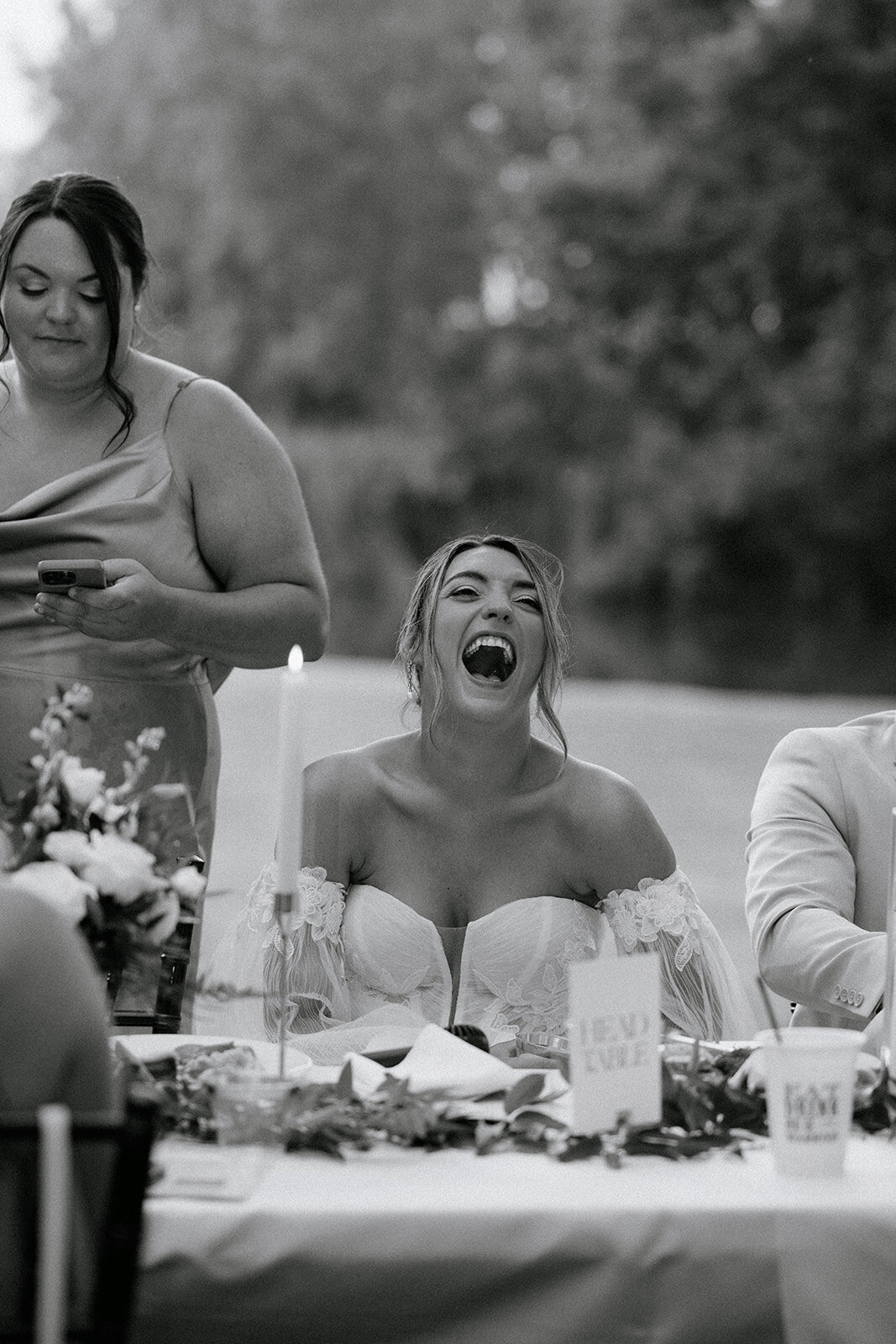 Backyard Wedding Reception in Hebron IL