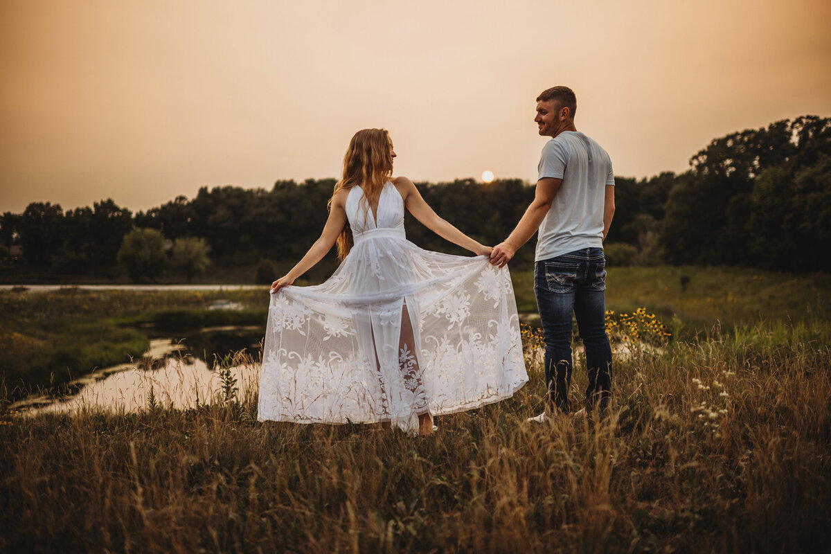 beautiful engagement picture