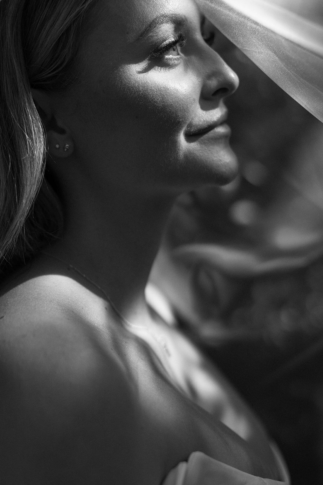 editorial-bride-portrait-vancouver-Polygon-gallery-wedding