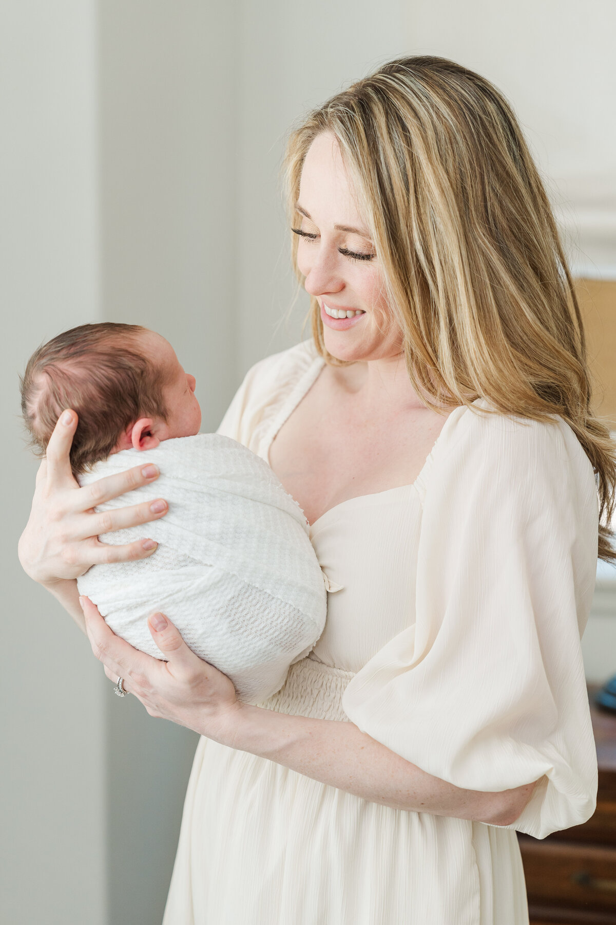 Baby boy woodland nursery lifestyle newborn session elena spraguer photography 0033