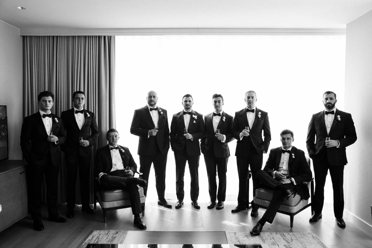 Modern Monochromatic Wedding in Washington DC 13