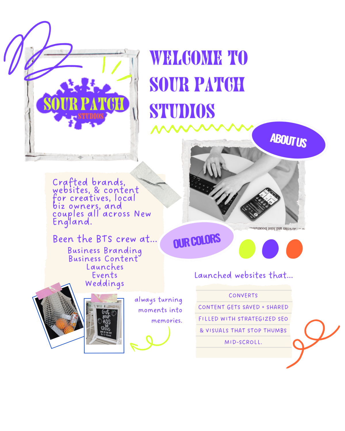 Behind the scenes at design studio”