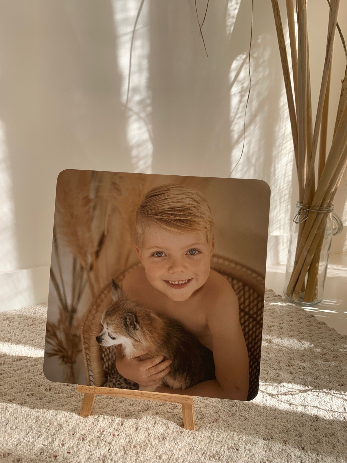 14x14 Wooden print