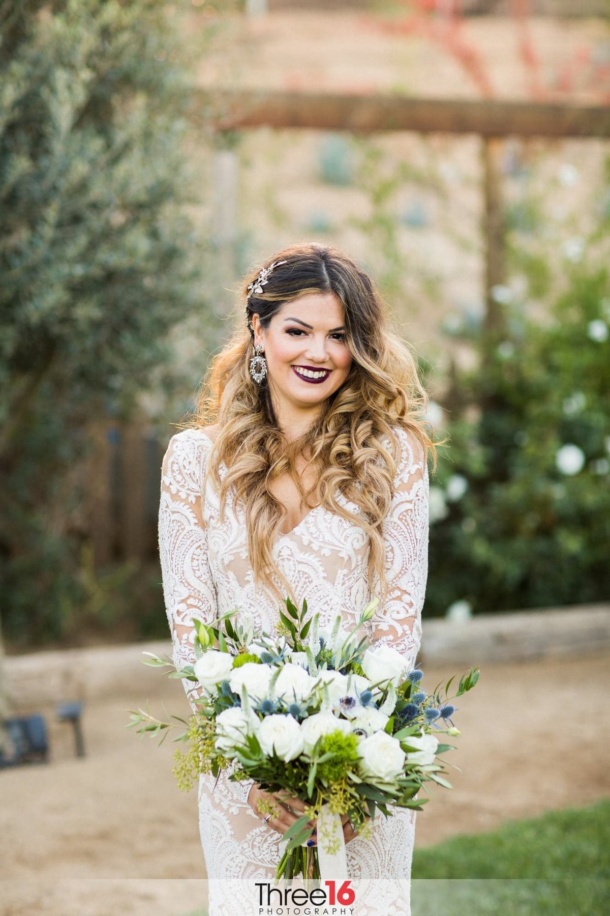 Beautiful Bride before the big moment