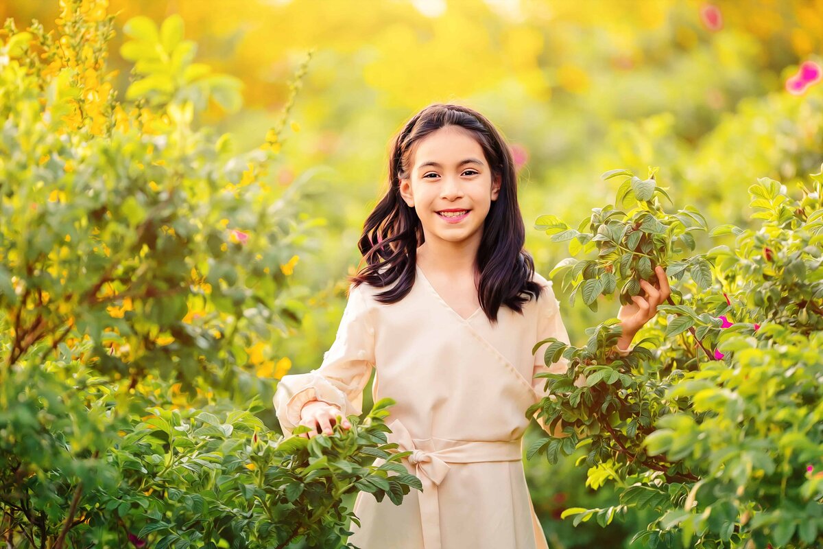 Garden Family Kids Photos Seattle