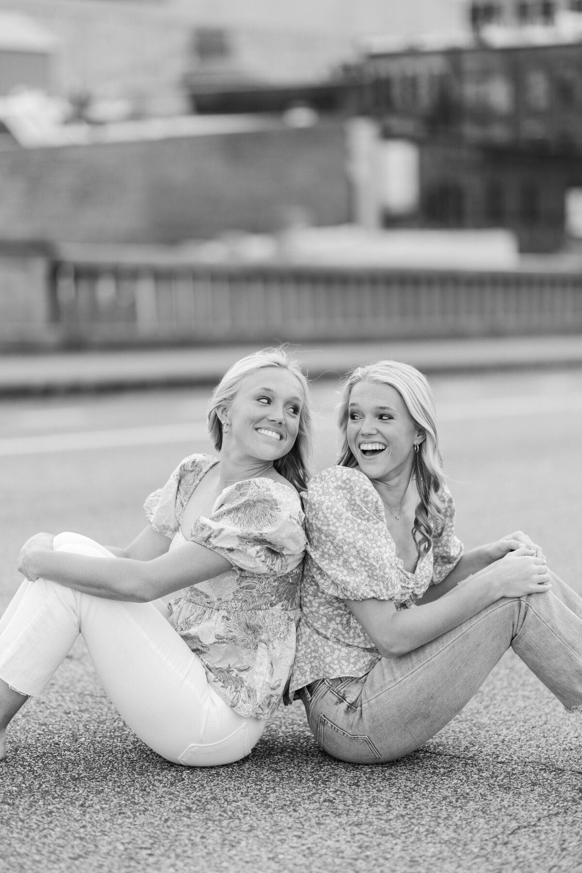 Katherine Horton Photography Madison & Brennan Grad Session B&W 544