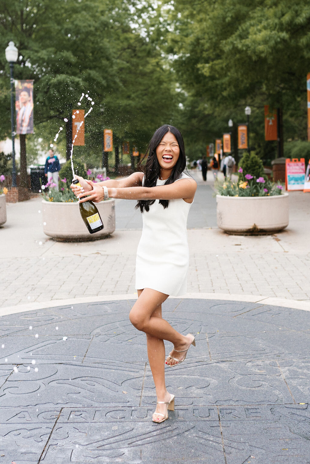 university of tennessee knoxville graduation photographer the seal