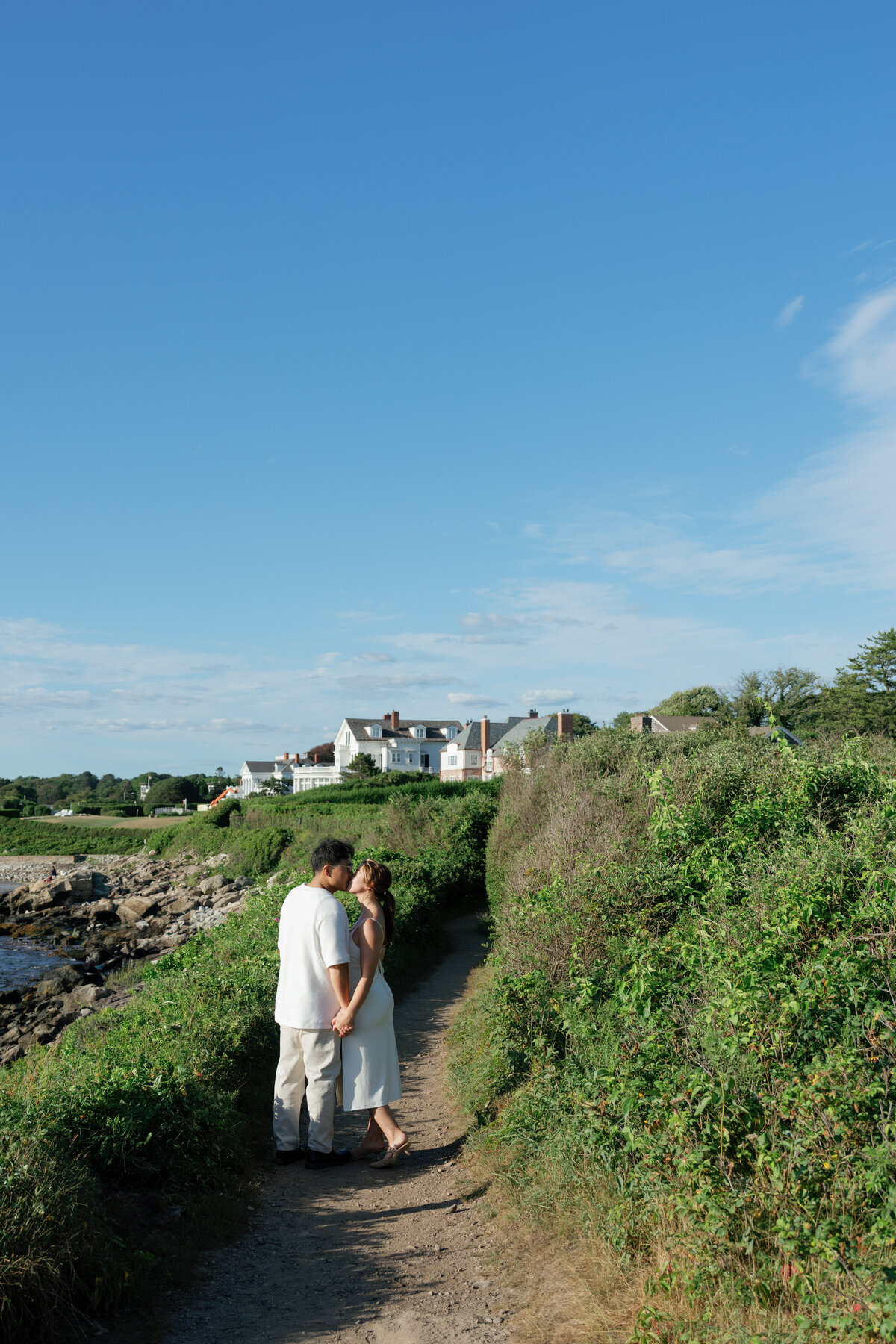 Lizzie Baker Photography _ Gracie & Hoon _ Newport Engagement Session _ Rhode Island Wedding Photographer _ New England Wedding Photographer _ Castle Hill Inn Wedding-102