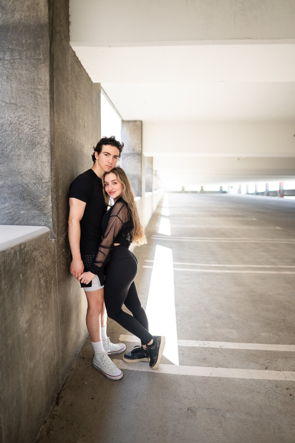 DTLA Los Angeles Couple Photoshoot