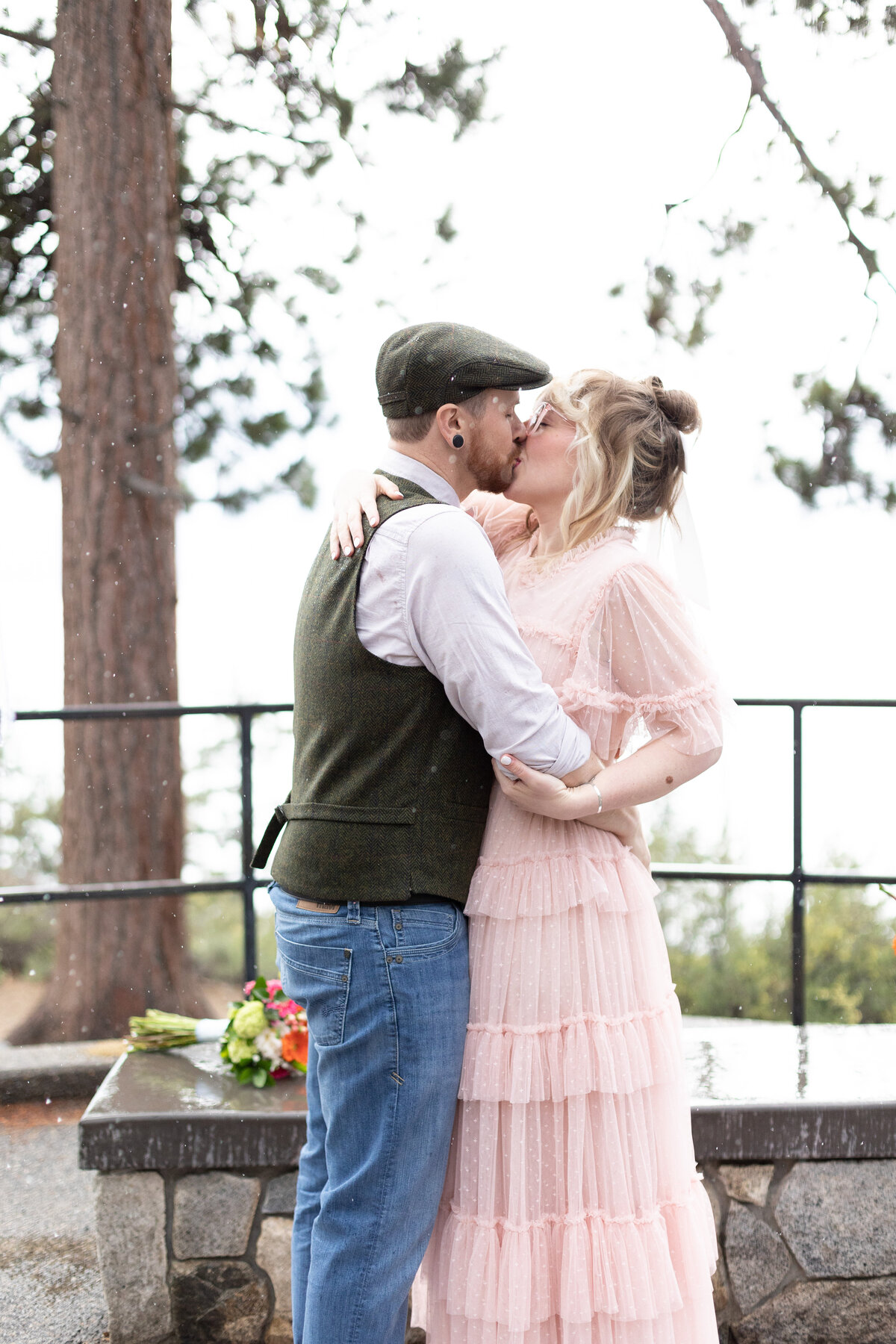 Lake Tahoe Mountaintop Elopement - 26