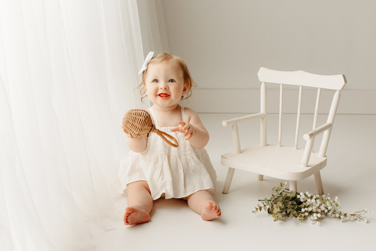 NW Arkansas baby photographer, milestone session near me, NW Arkansas baby portrait studio, professional baby photos, Fayetteville AR milestone sessions