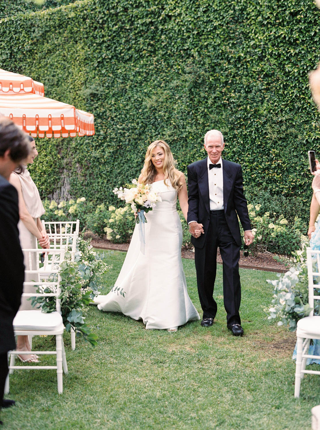 Walking down the aisle