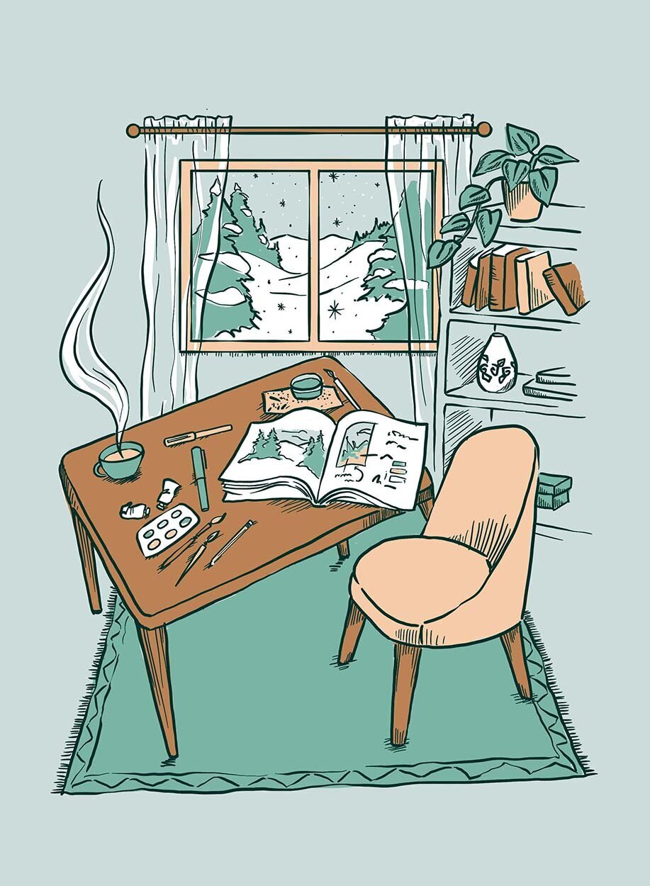 deskscene