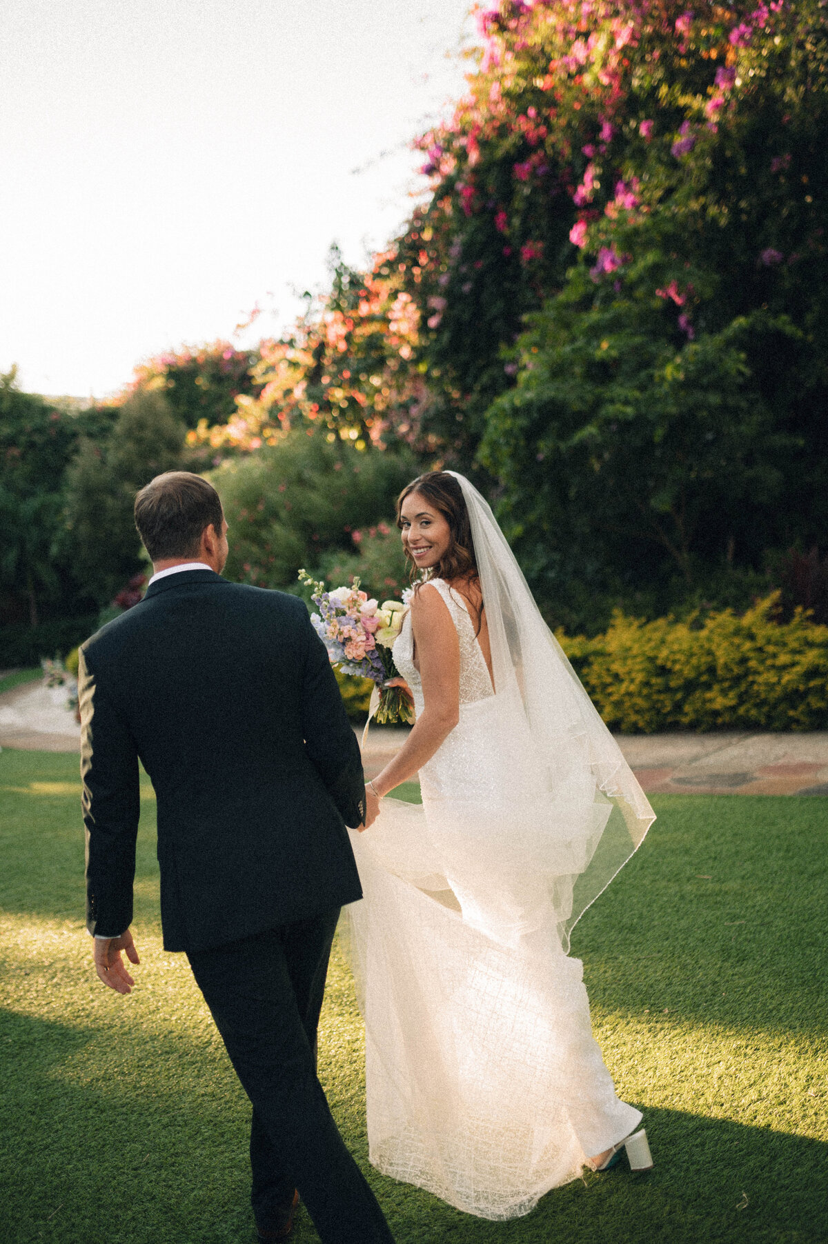 Sunken Gardens in Saint Petersburg, Florida wedding photography portraits