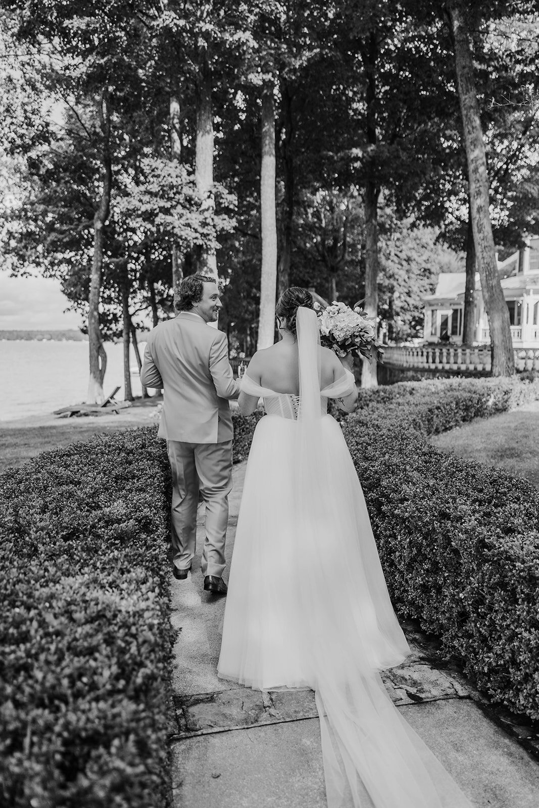 Red Pine Point Indian River Michigan Intimate Wedding Ceremony K. E. Rogers Photography-185