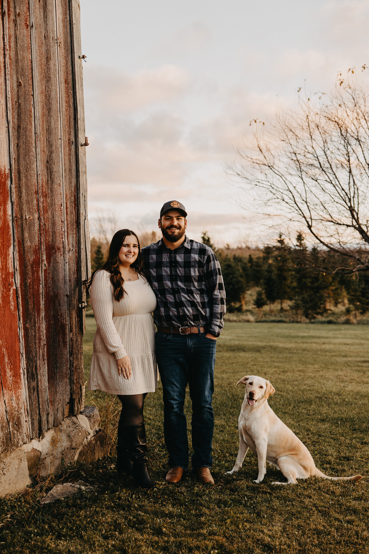 Sheboygan Wisconsin Couples Holiday Photos