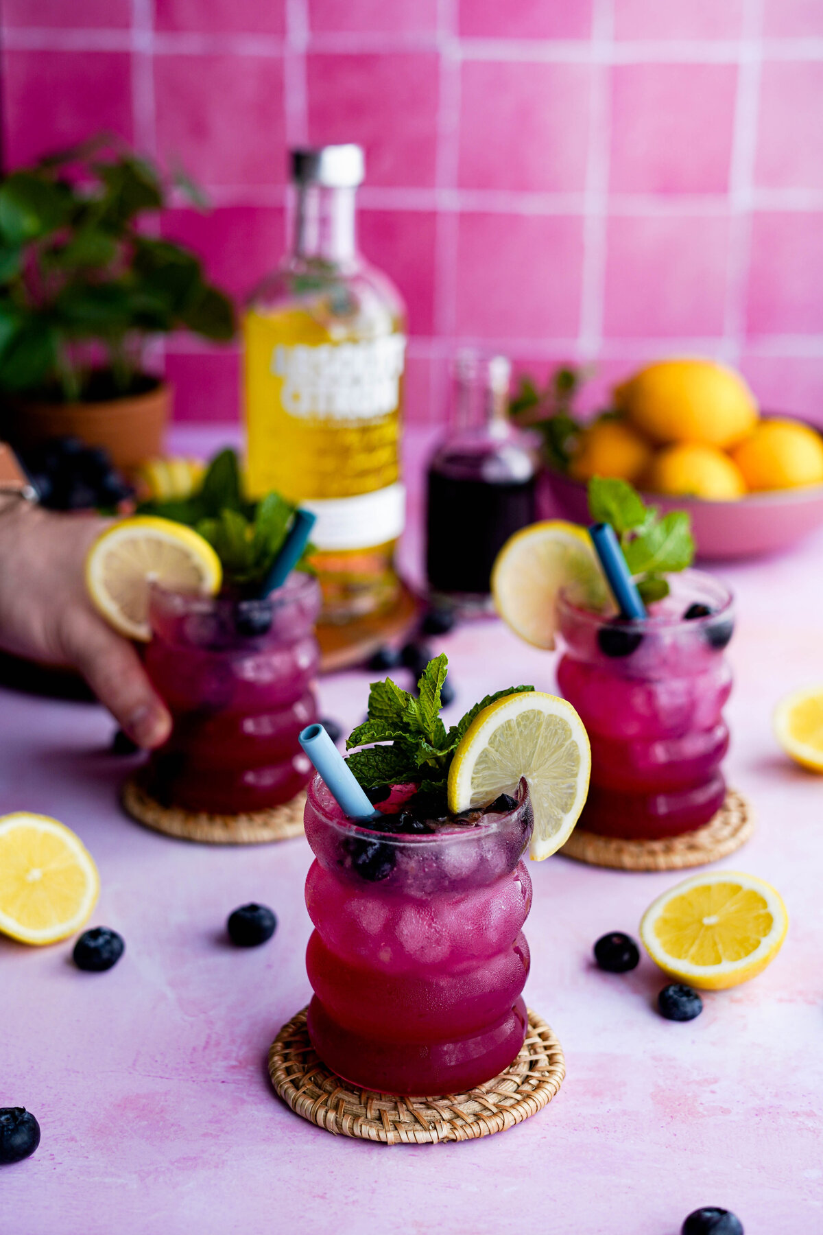 Sparkling Blueberry Vodka Lemonade-1