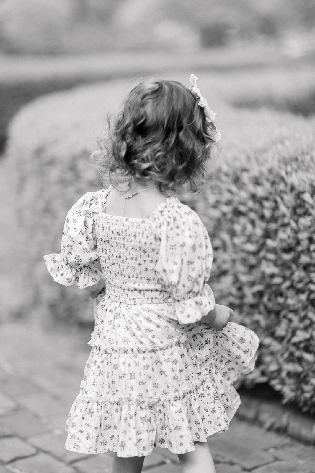 Heirloom family portraits in the Furman rose garden