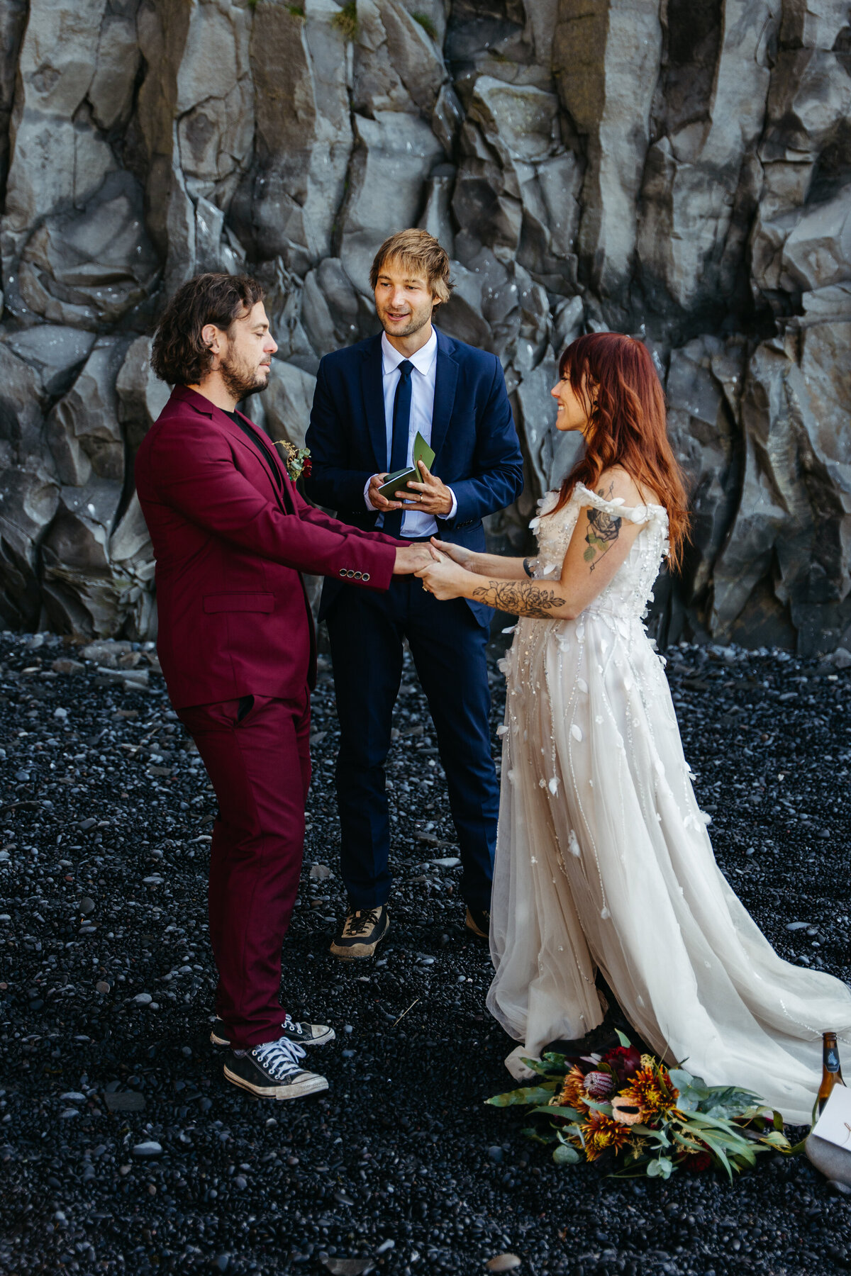 REYNISFJARA Iceland Elopement -44
