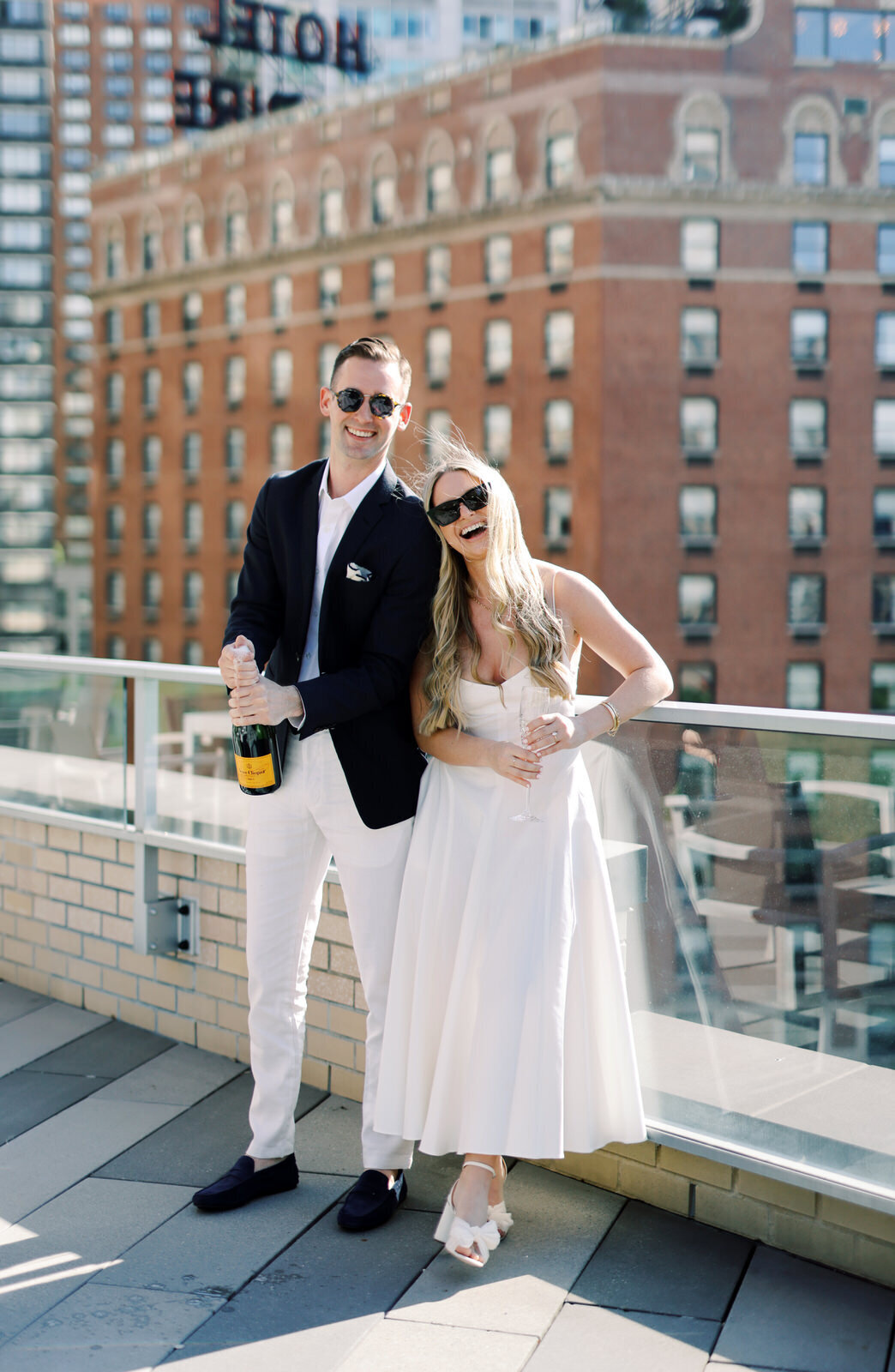 Chic New York City Engagement Session 11