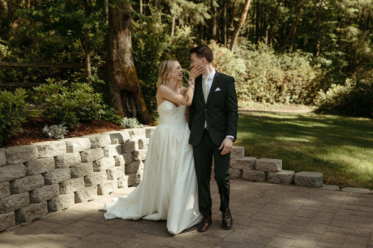 Romantic backyard wedding inspiration