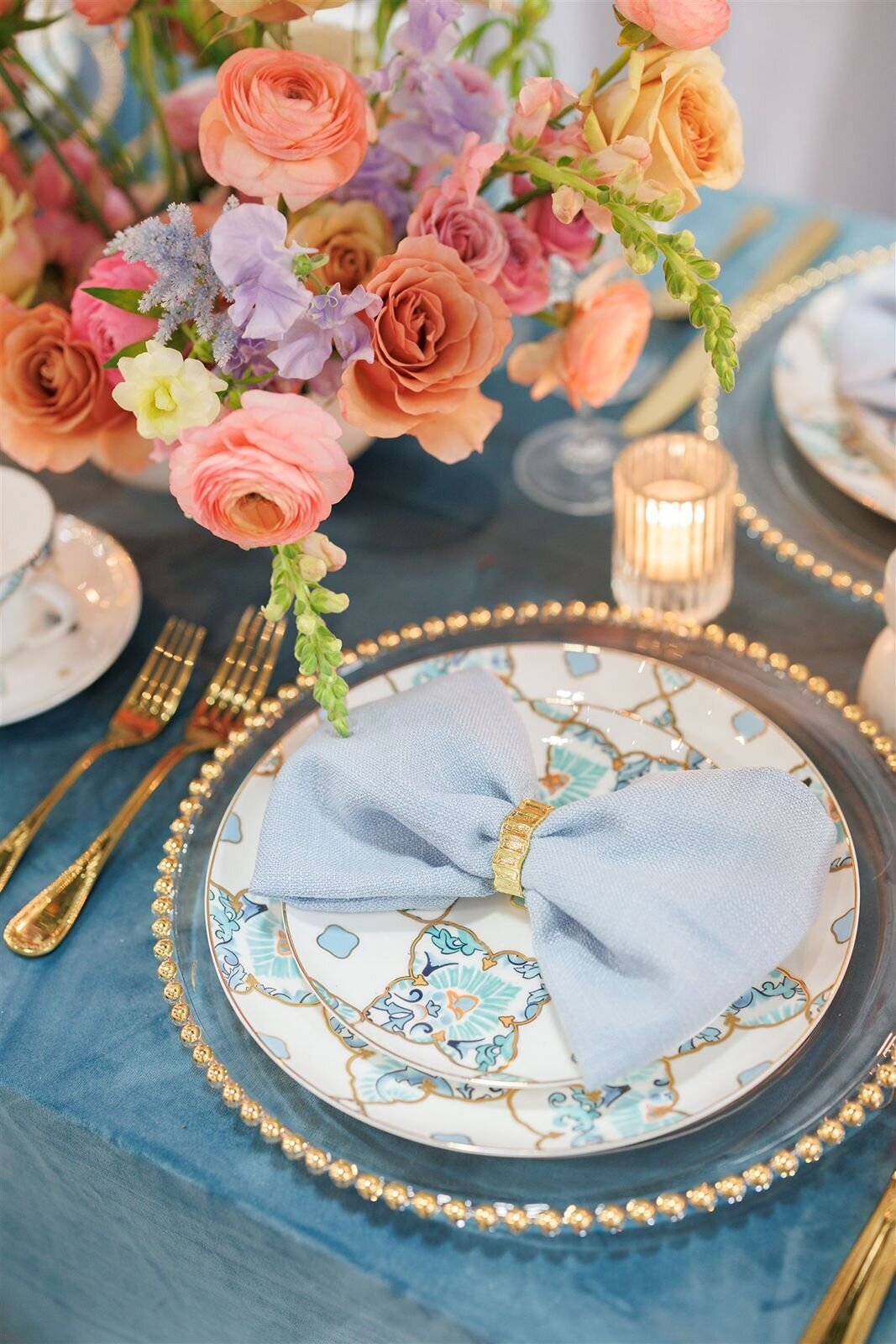 Brunch-bridal-shower-lexington-ky-bow-napkin